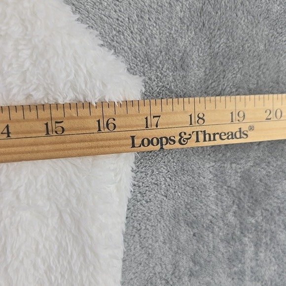 Patagonia Vest Women Small Birch White Los Gatos Sherpa Fleece Full Zip Logo NWT - Picture 8 of 8